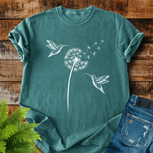 Hummingbird Dandelion T-shirt