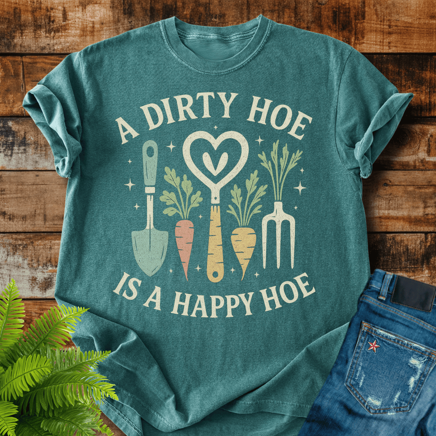Dirty Hoe Happy T-shirt
