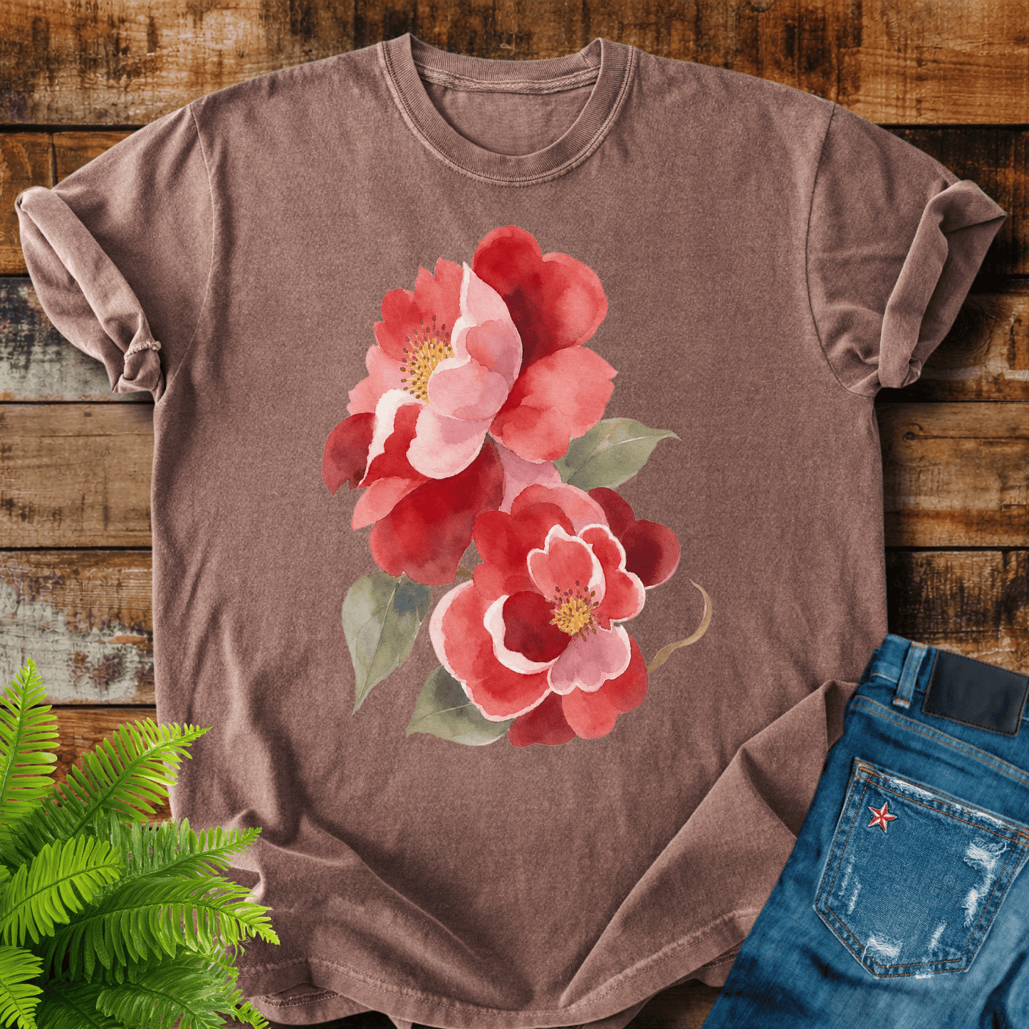 Watercolor Flowers T-shirt