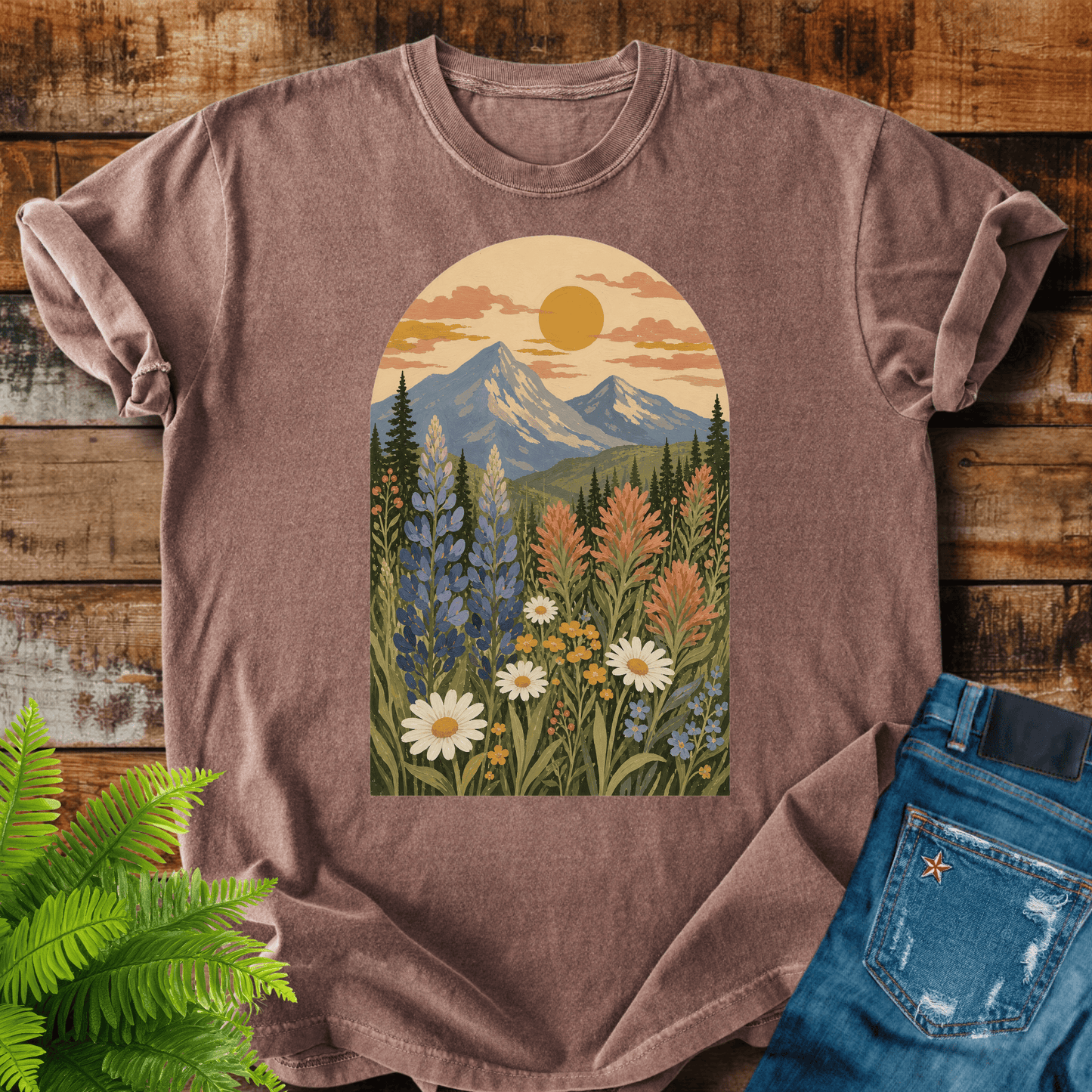 Mountain Wildflowers T-shirt