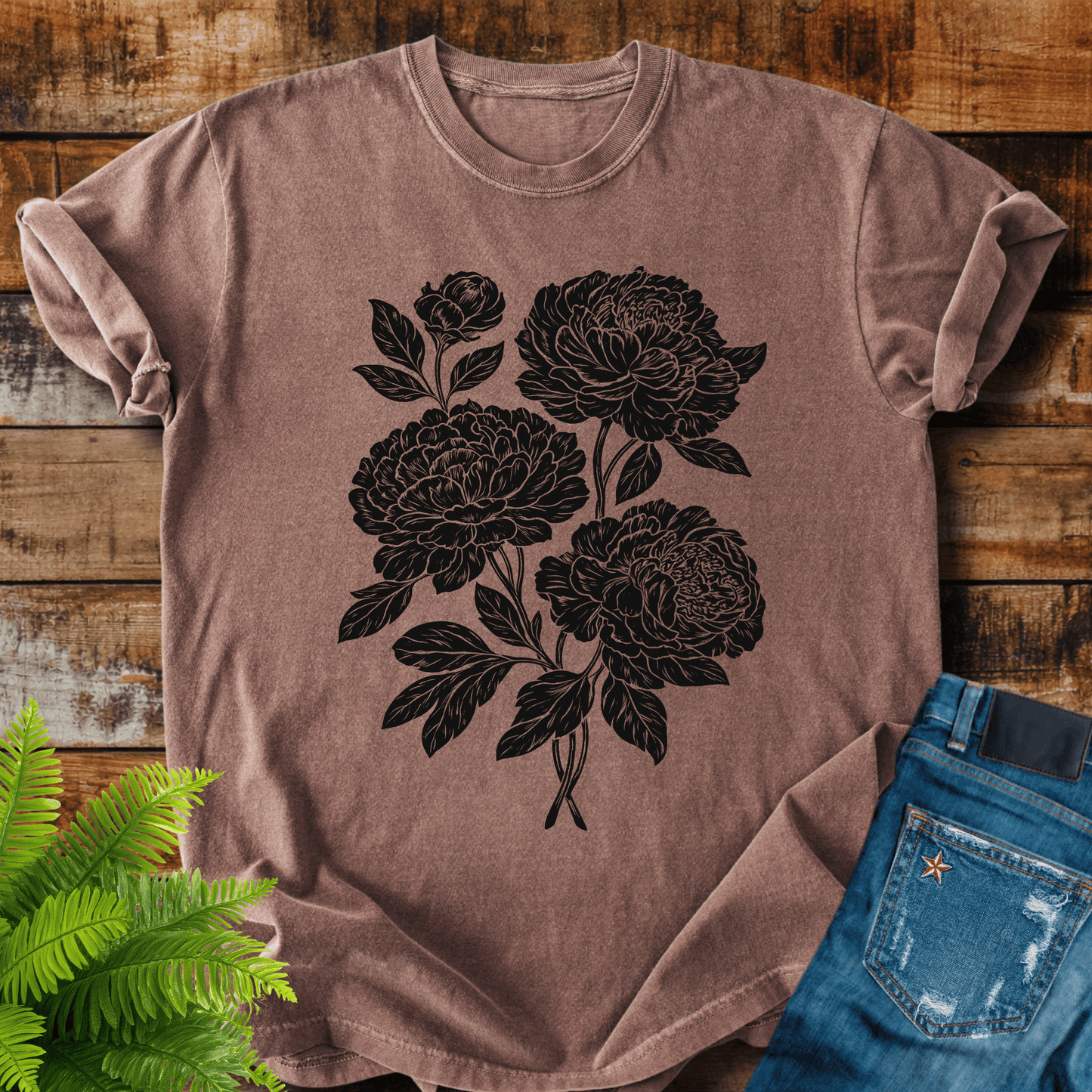 Peony Bouquet T-shirt