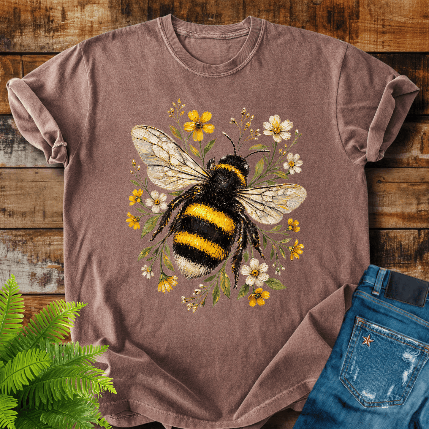 Floral Bumblebee T-shirt
