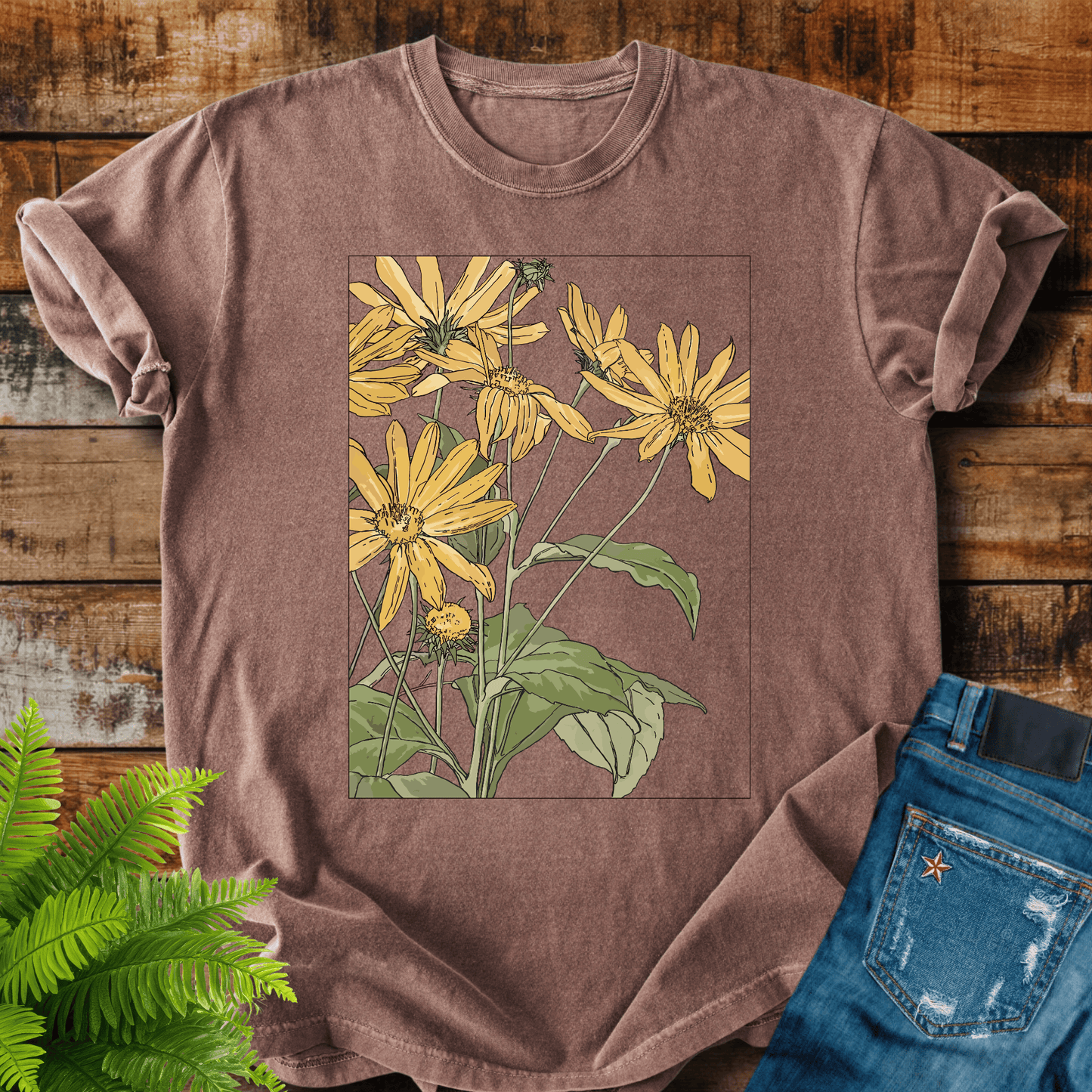 Yellow Wildflowers T-shirt