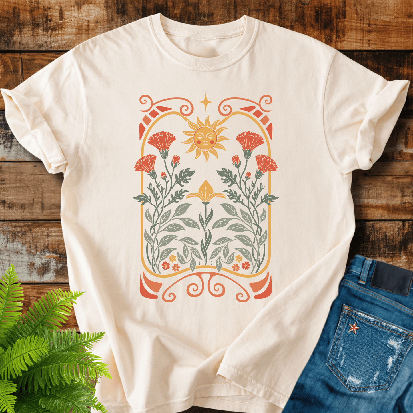 Sunflower Floral T-shirt