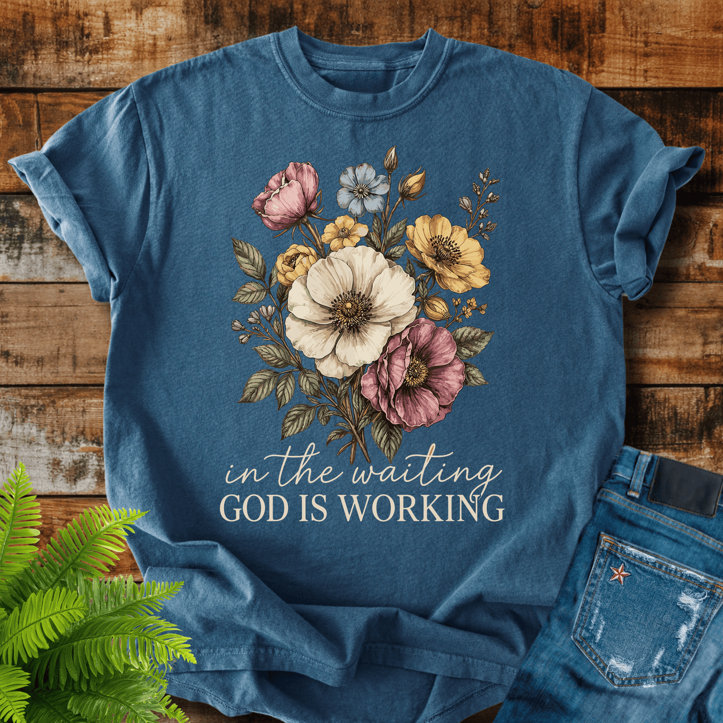 God Is Working T-shirt