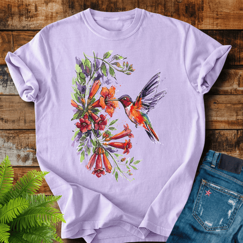 Watercolor Hummingbird T-shirt