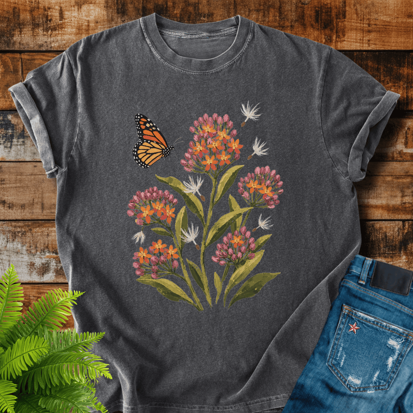 Monarch Wildflowers T-shirt