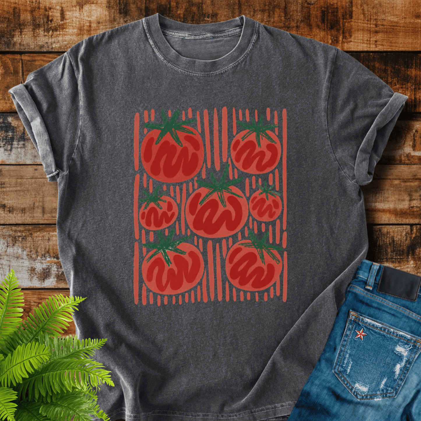 Tomato Pattern T-shirt
