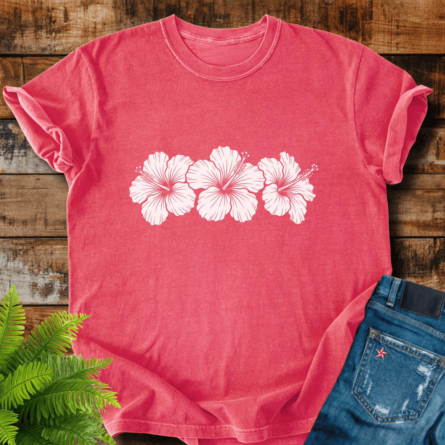 Hibiscus Flowers T-shirt