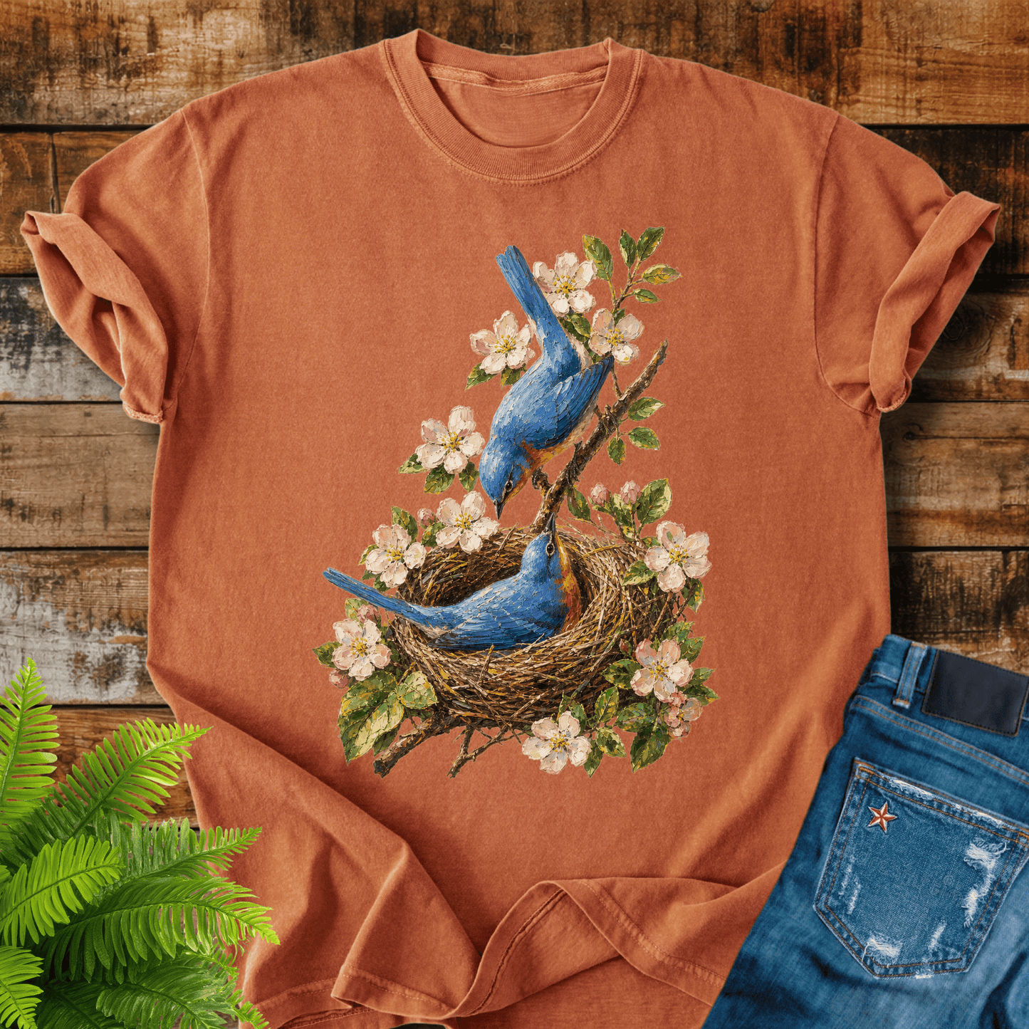 Bluebird Nest T-shirt