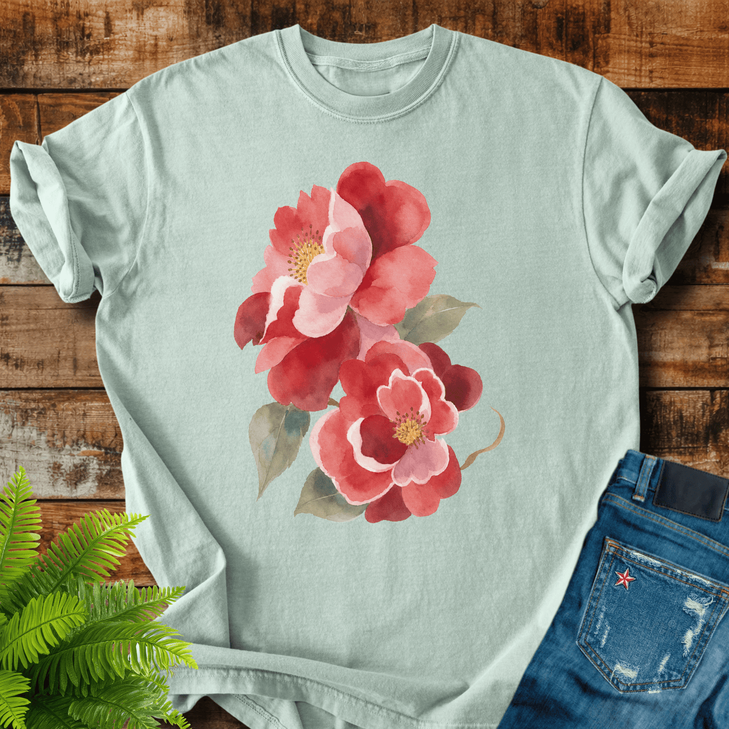 Watercolor Flowers T-shirt