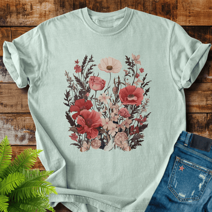 Vintage Wildflowers T-shirt