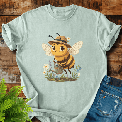 Cute Gardener Bee T-shirt
