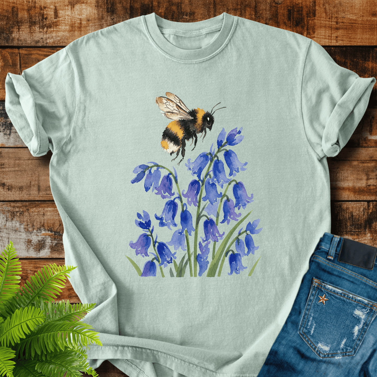 Bumblebee Bluebells T-shirt