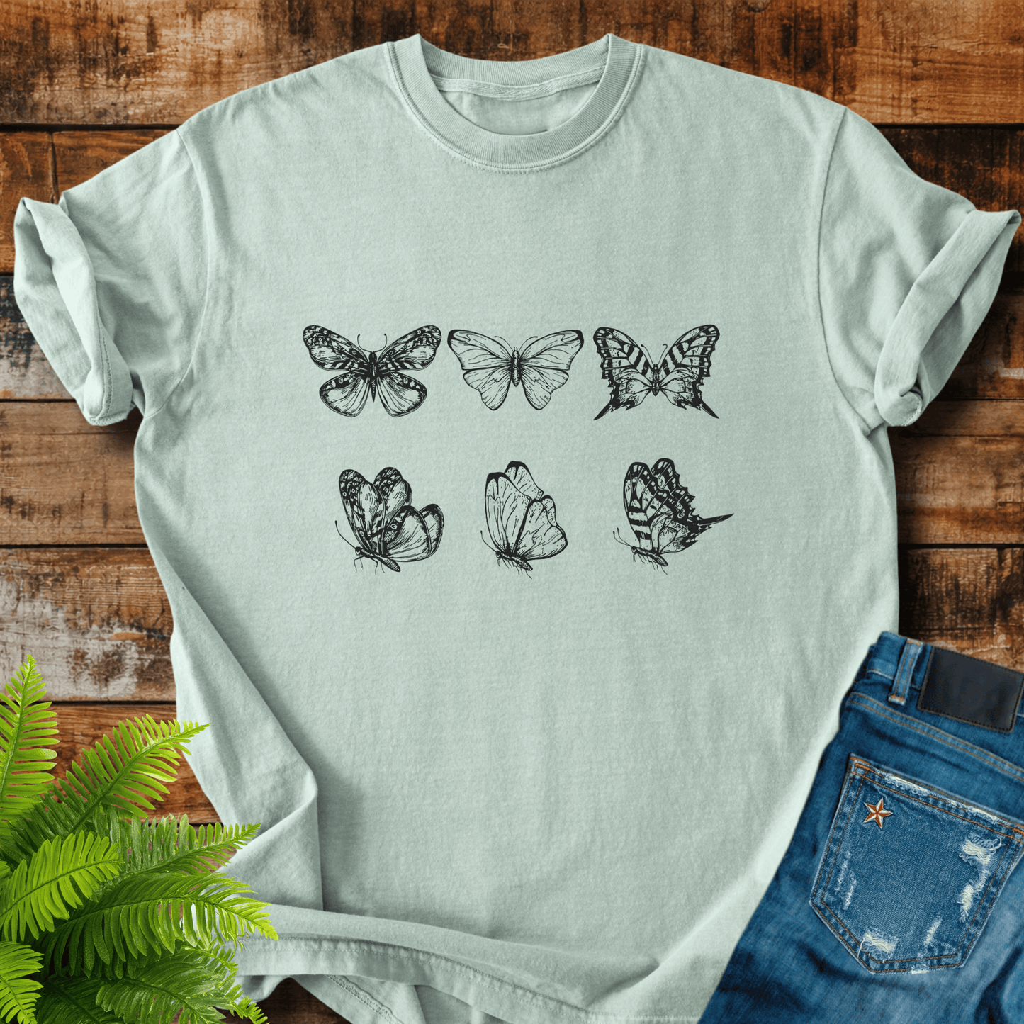 Vintage Butterflies T-shirt