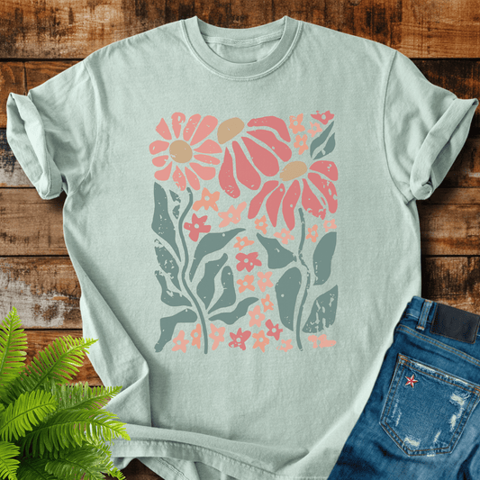 Retro Floral T-shirt