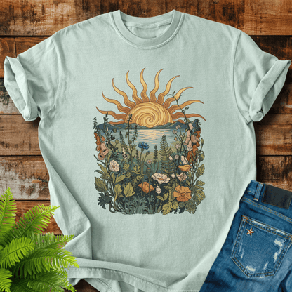 Sunset Wildflowers T-shirt