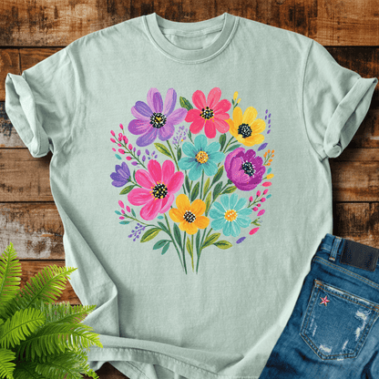 Colorful Wildflowers T-shirt