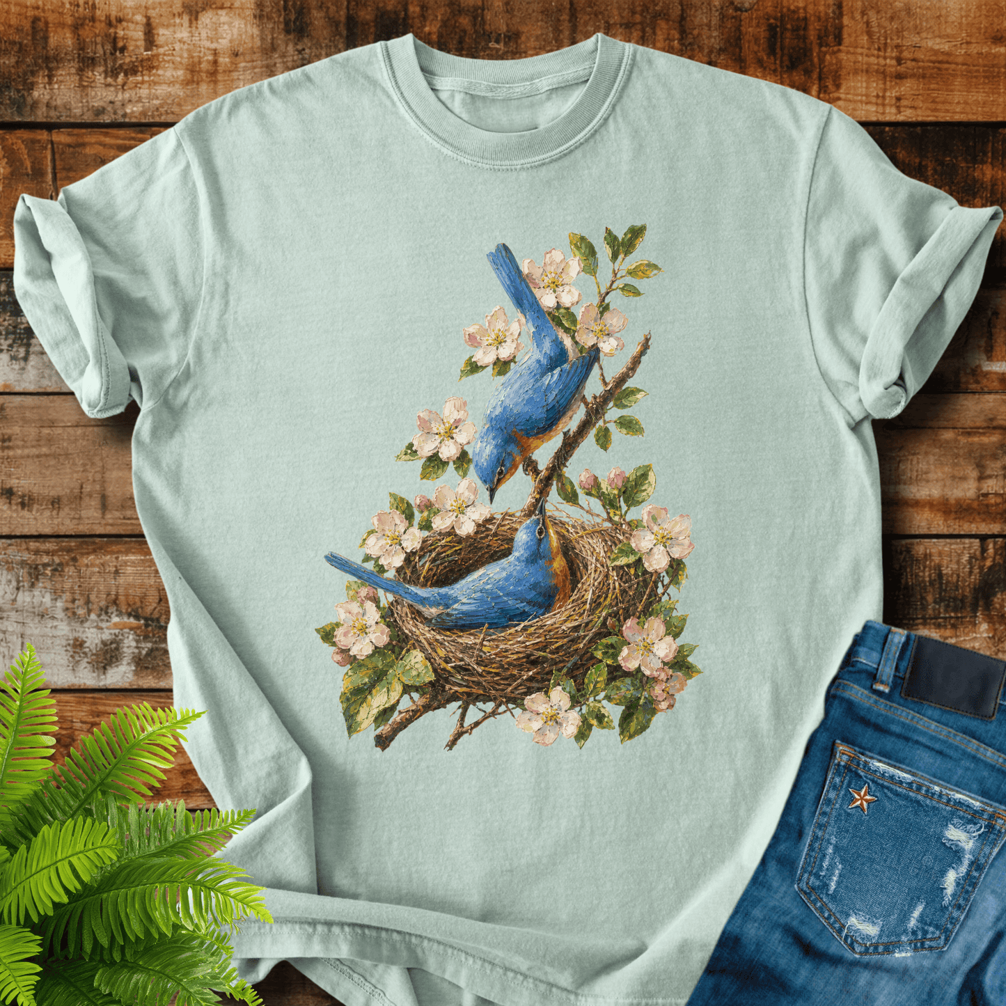 Bluebird Nest T-shirt