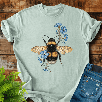 Bumblebee Flowers T-shirt