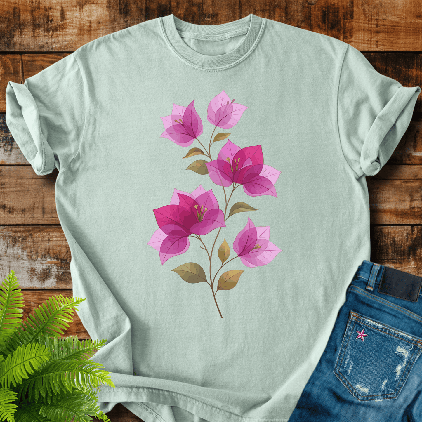 Pink Bougainvillea T-shirt