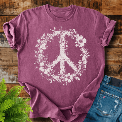Floral Peace T-shirt
