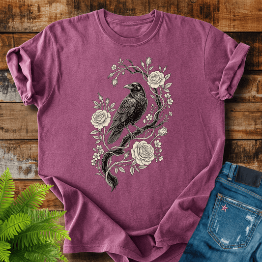 Raven Roses T-shirt
