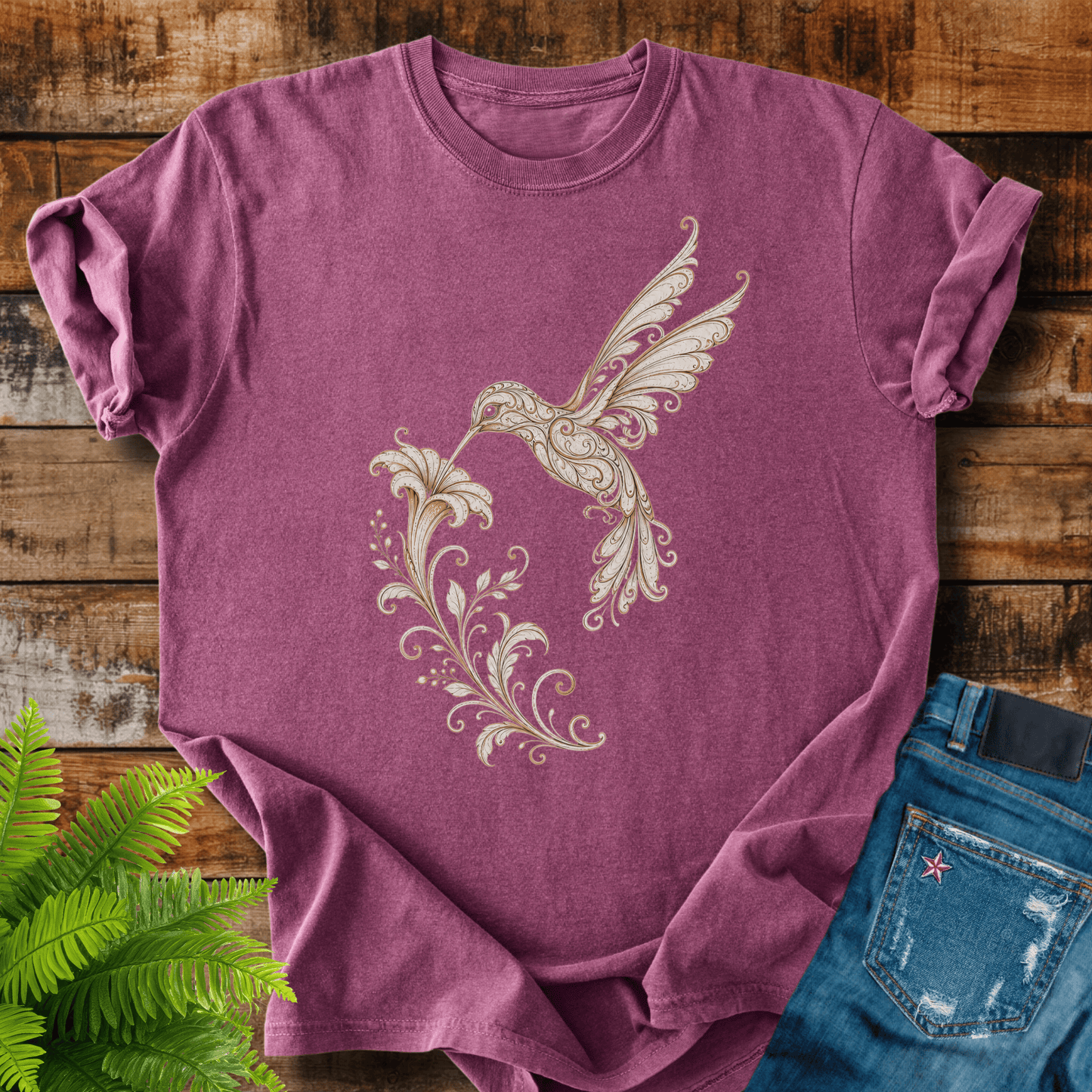 Ornate Hummingbird T-shirt