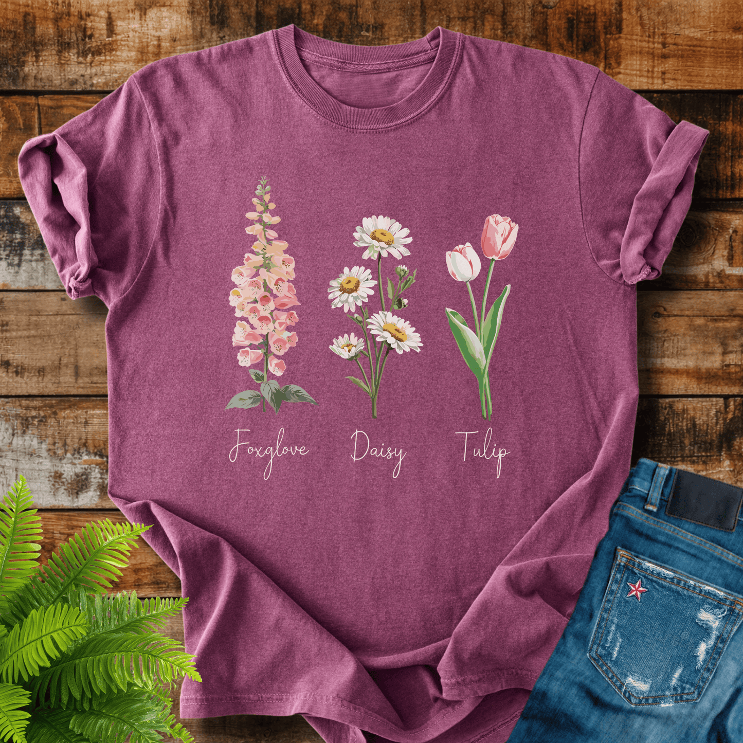 Wildflower Trio T-shirt