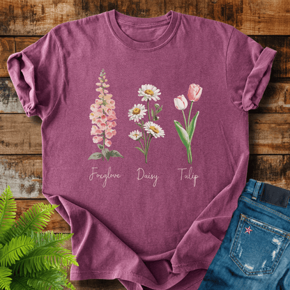 Wildflower Trio T-shirt