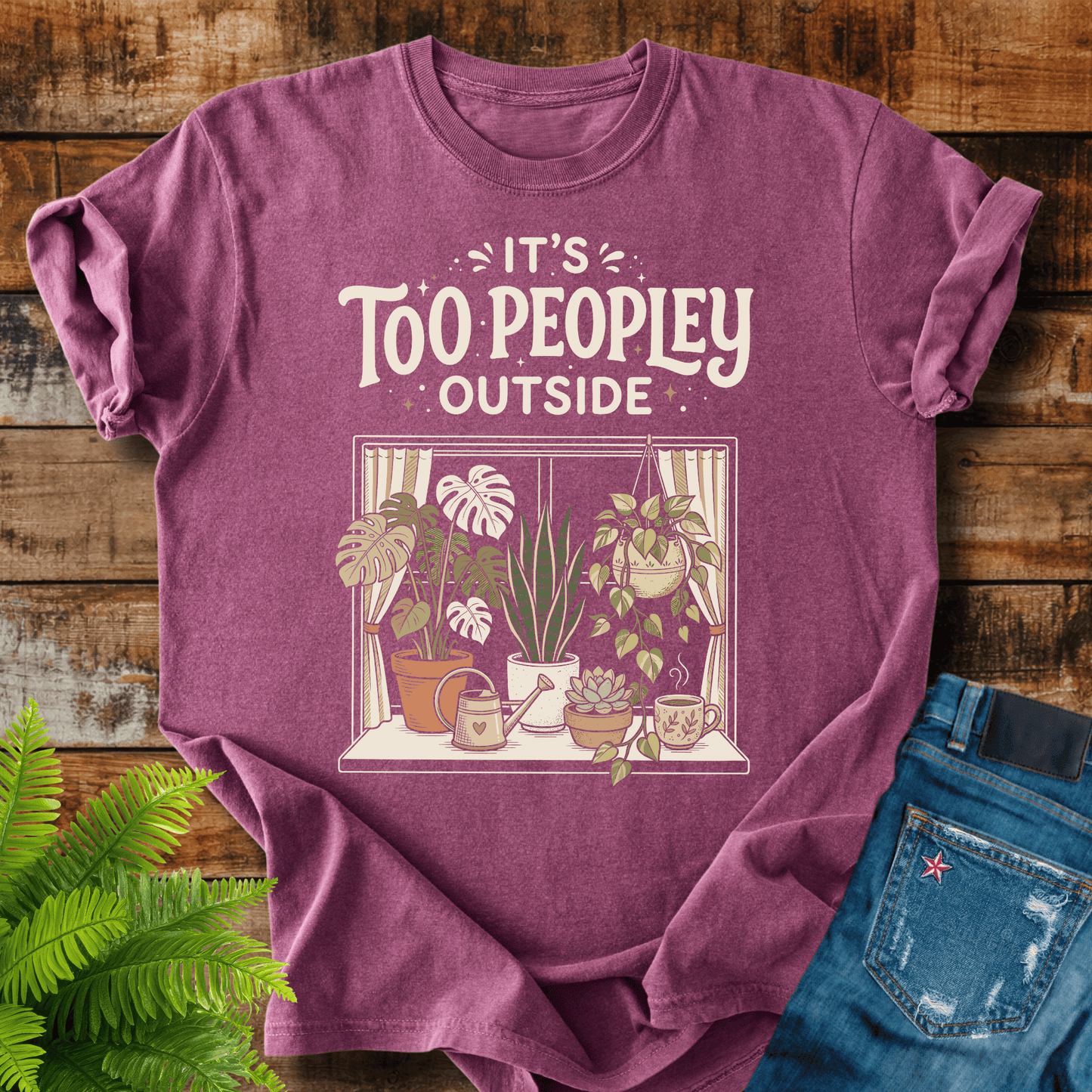 Too Peopley Outside T-shirt