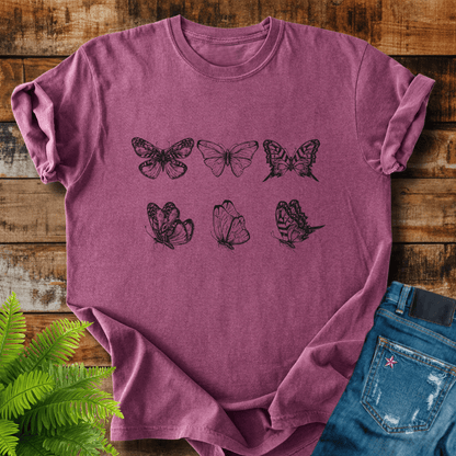 Vintage Butterflies T-shirt