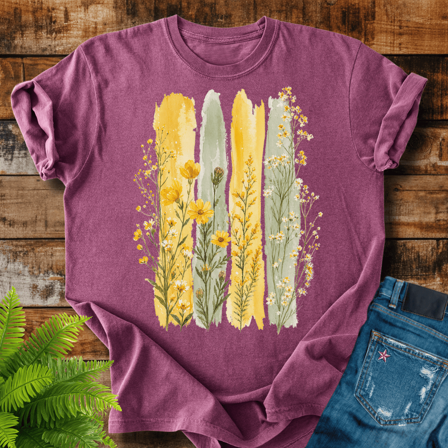 Wildflower Watercolor T-shirt