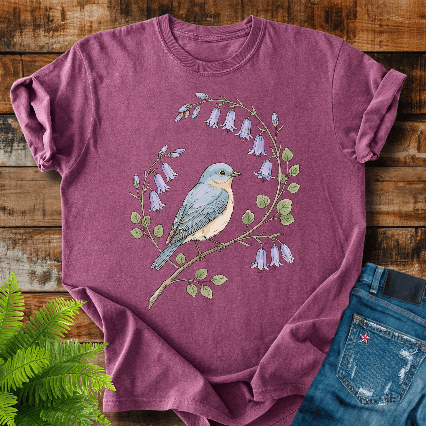 Bluebird Blossom T-shirt