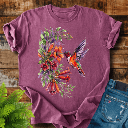 Watercolor Hummingbird T-shirt