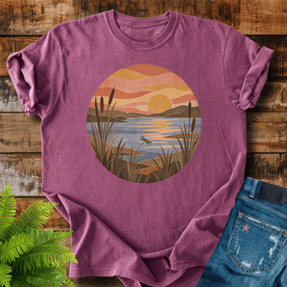 Sunset Lake T-shirt