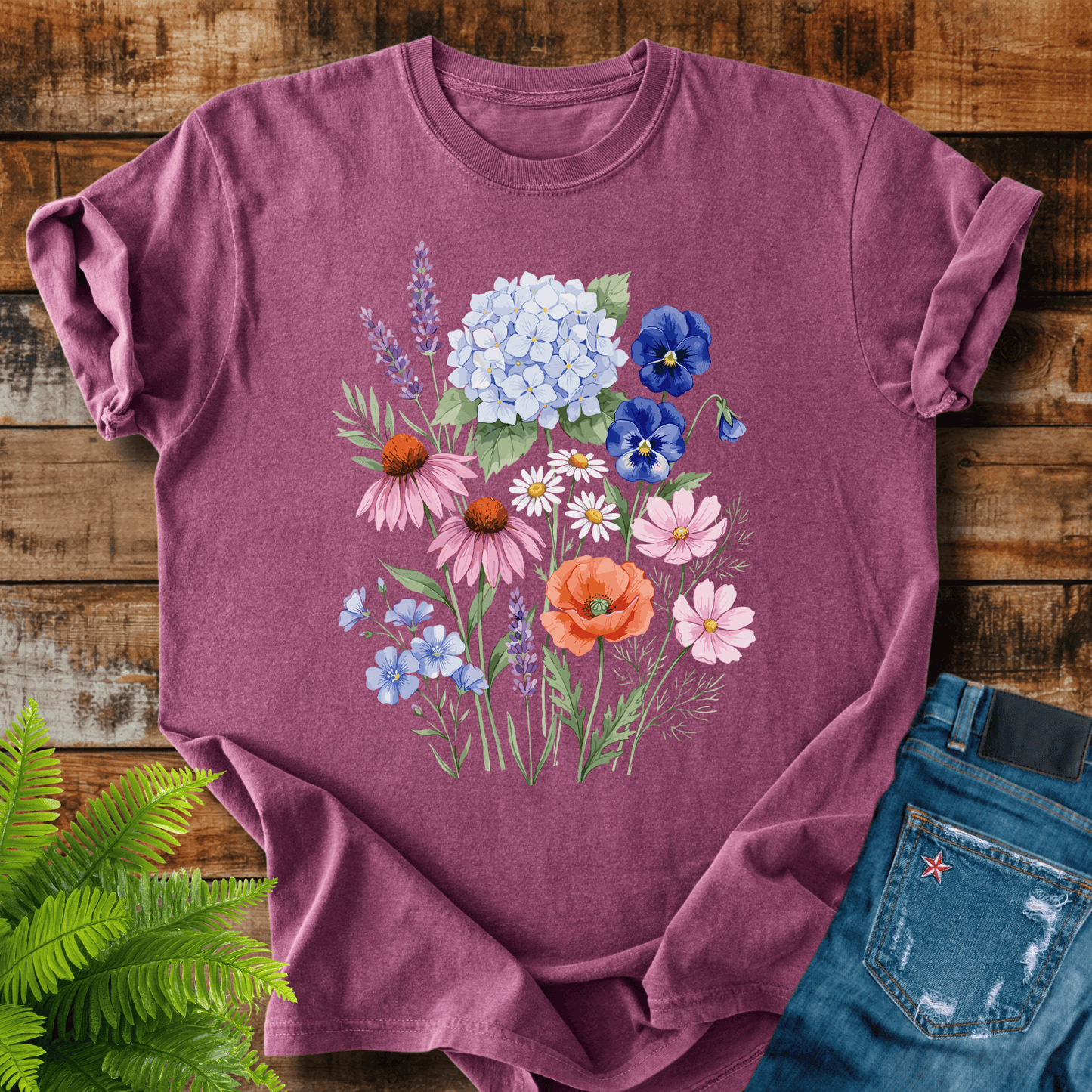 Wildflower Bouquet T-shirt