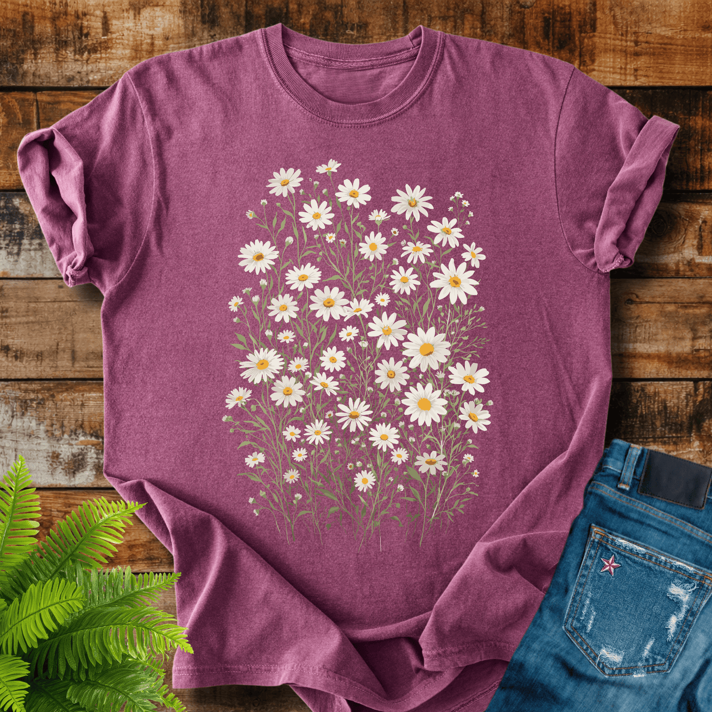 Wild Daisy Bouquet T-shirt