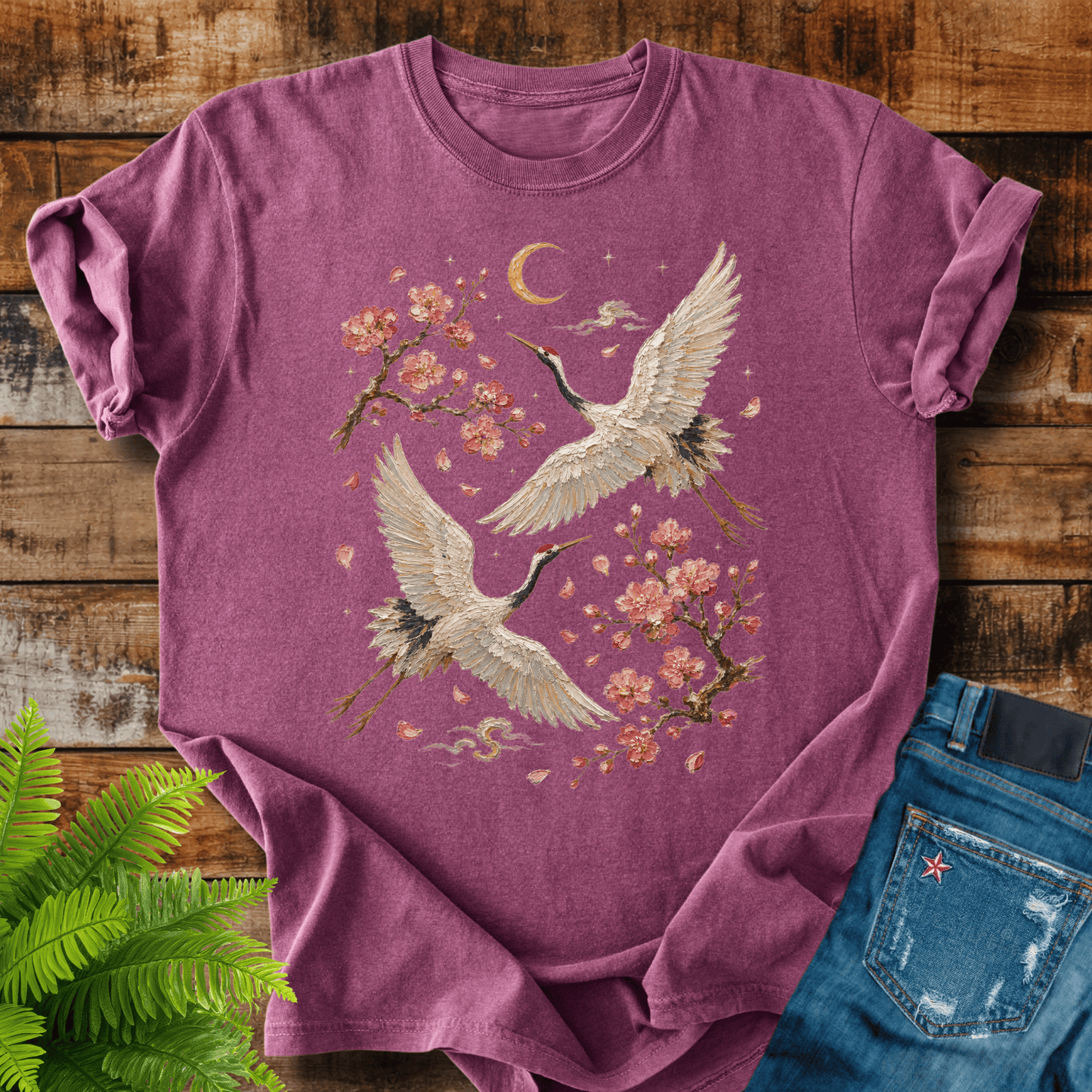 Cranes In Flight T-shirt