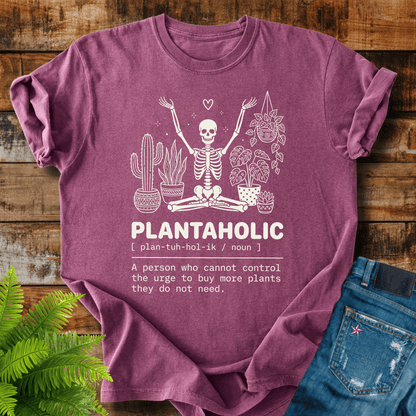 Plantaholic Definition T-shirt