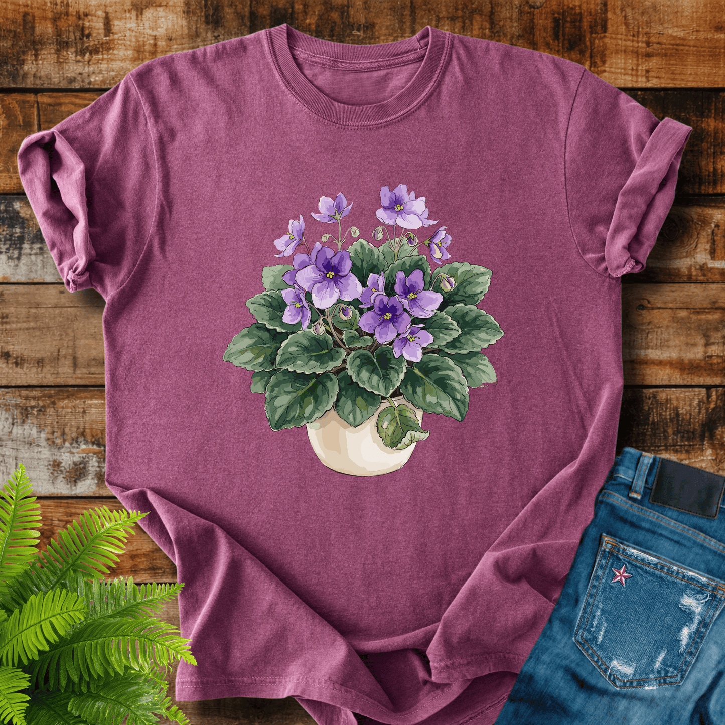 Purple Violets T-shirt