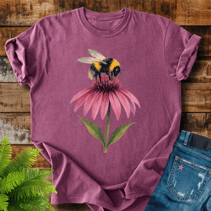 Bumblebee Flower T-shirt