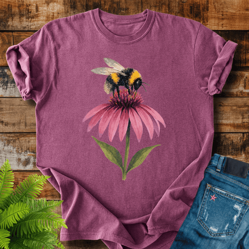 Bumblebee Flower T-shirt