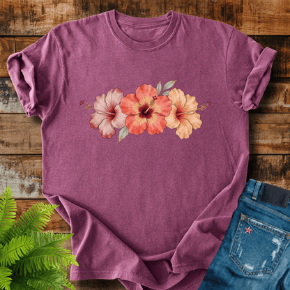 Hibiscus Flowers T-shirt