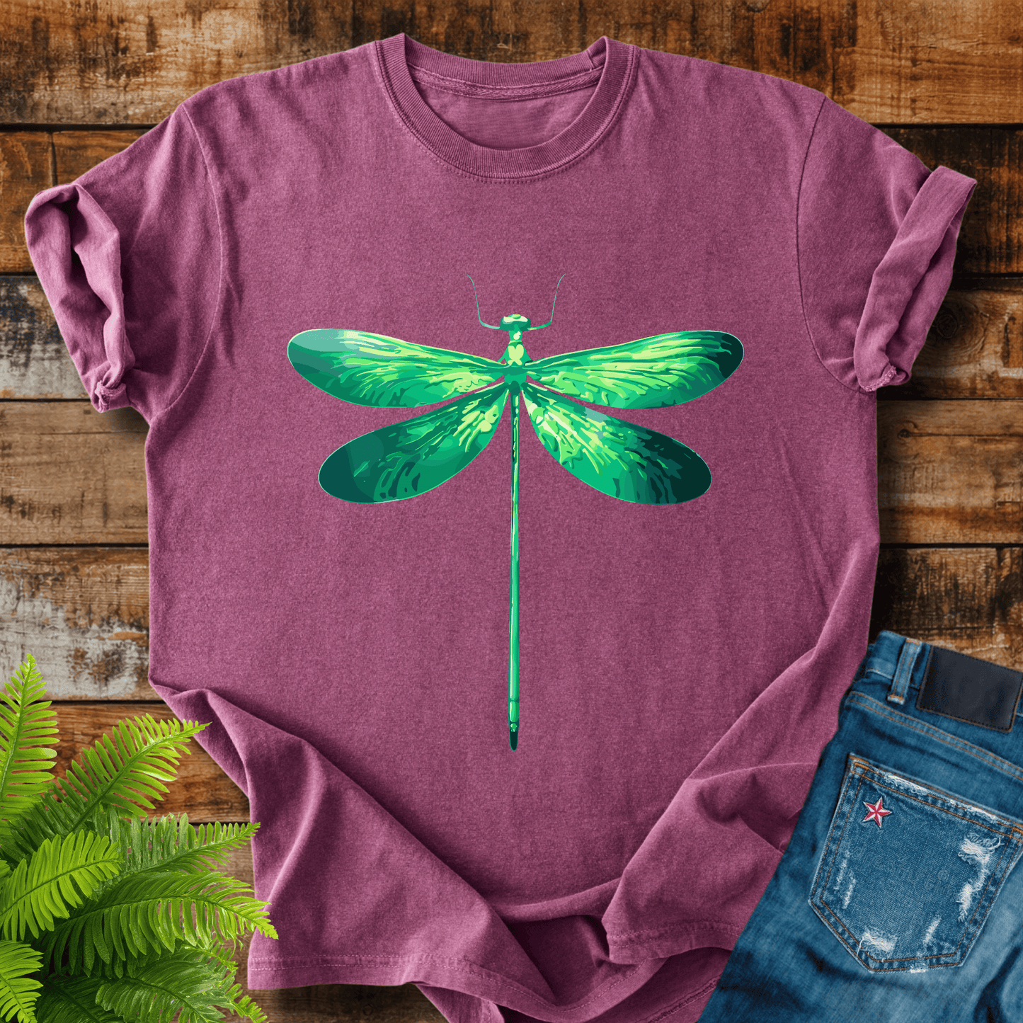 Green Dragonfly T-shirt