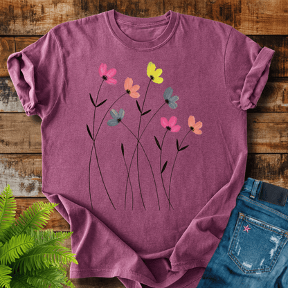 Wildflower Sketch T-shirt