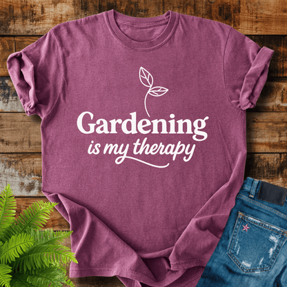 Gardening Therapy T-shirt