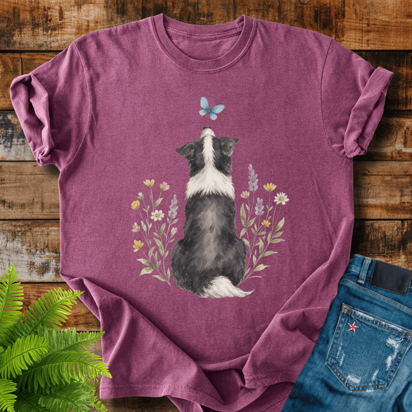 Butterfly Dog T-shirt