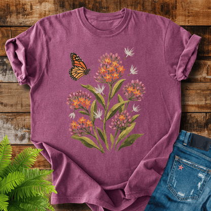 Monarch Wildflowers T-shirt