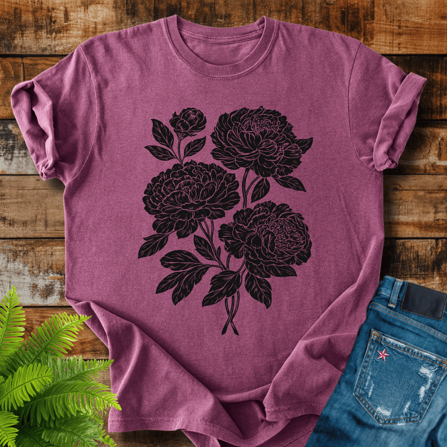 Peony Bouquet T-shirt